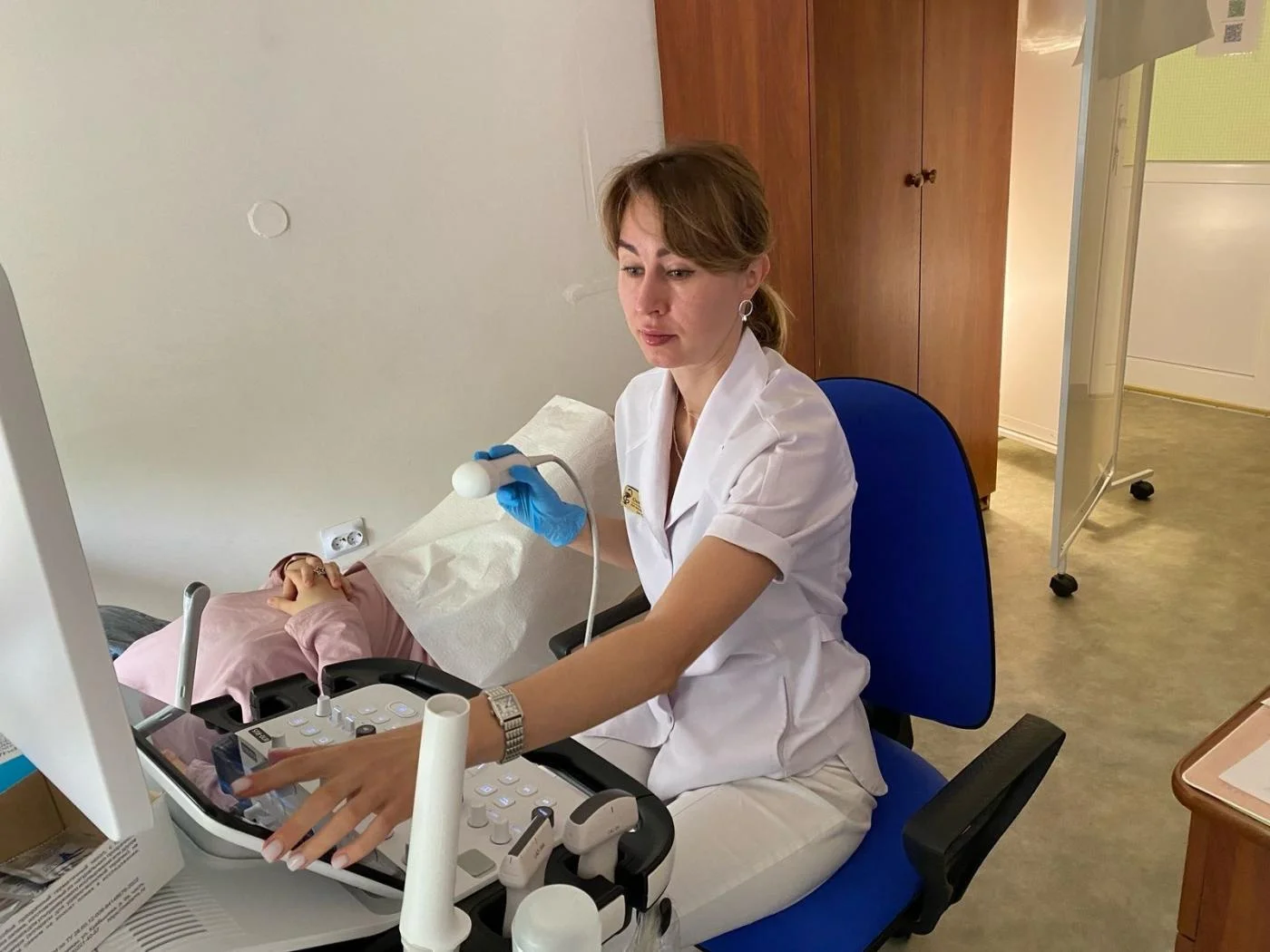 Жены участников СВО прошли бесплатное обследование в Перинатальном центре в рамках Дня женского здоровья 