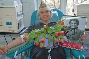 Накануне Международного женского дня на станции переливания крови Калининградской области состоялось праздничное мероприятие Накануне Международного женского дня на станции переливания крови Калининградской области состоялось праздничное мероприятие