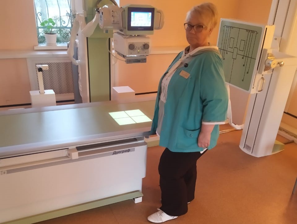 Более тысячи семисот исследований проведено на новом рентген-аппарате в Гурьевской больнице за три месяца