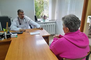 В Зеленоградске врачи областной больницы осмотрели более сорока пациентов